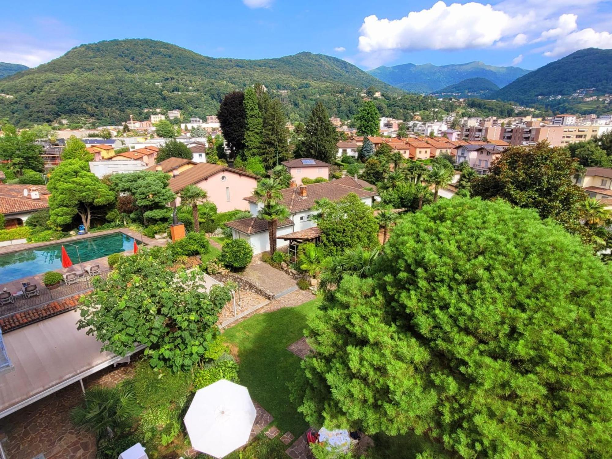 Albergo Gardenia Caslano Exterior foto