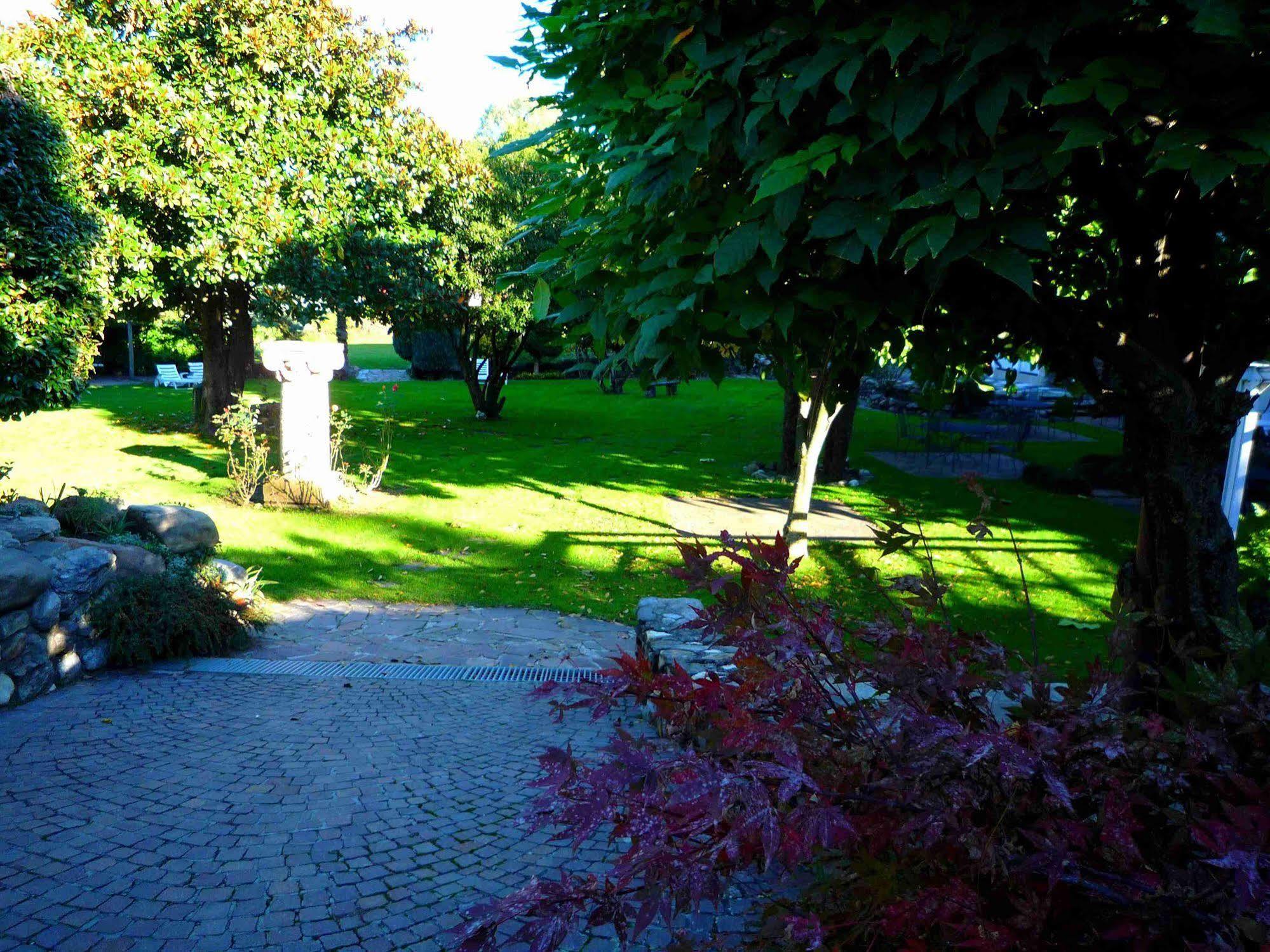 Albergo Gardenia Caslano Exterior foto